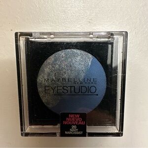 Maybelline Eye Studio Eyeshadow Navy Narcissist 20 Blue NWT